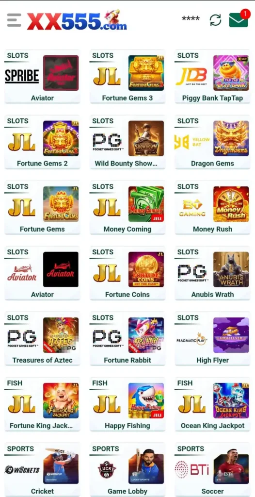 xx555 Game